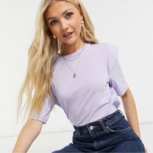 ASOS Lilac Short Sleeve Tee